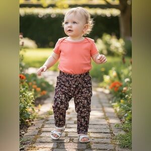 babyGap Toddler Girl Floral Pants Size 2T